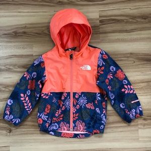 North Face Toddler 2T Zipline Rain Coat EUC